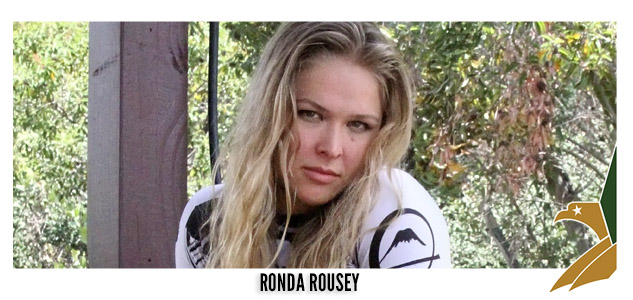 UFC Women’s Bantamweight Champion, Ronda Rousey, Fashions Combat Boots to Support Troops