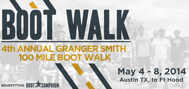 Country Music Artist Granger Smith Sets Out on Fourth 100-Mile Walk to Honor U.S. Armed Forces