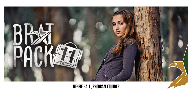 Kenzie Hall winner of the 2014 MILITARY CHILD OF THE YEAR® AWARD!