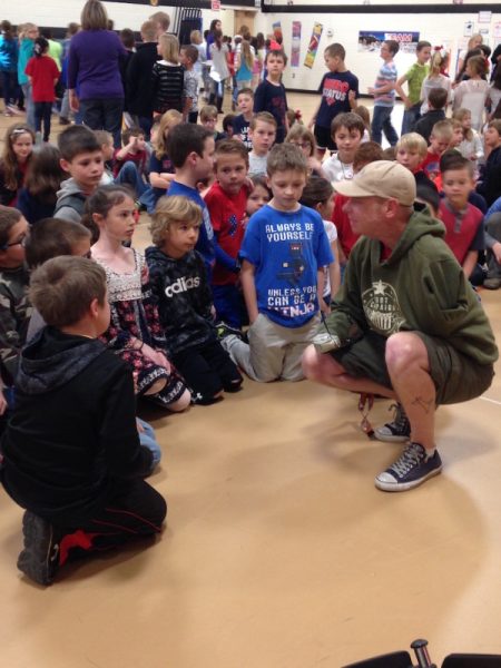 Bushland Elementary Students Celebrate Patriot League