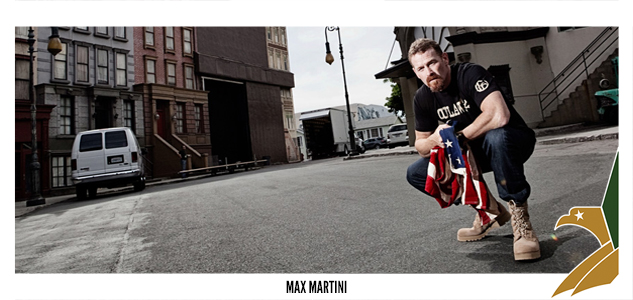 Behind the scenes: Max Martini gets his boots on!